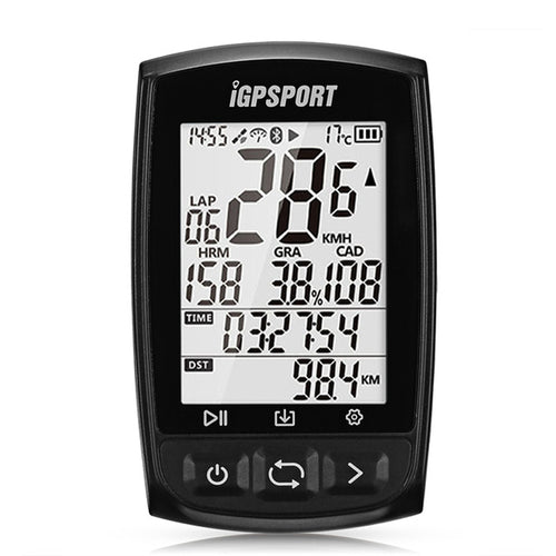 IGPSPORT IGS50E Bluetooth 4.0 Wireless Bike Computer GPS ANT+ IPX7 Waterproof Cycling Speedometer