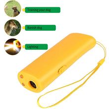 3 in 1 Anti Barking Stop Bark Dog Training Device Dog Training Repeller Control LED Ultrasonic Anti Bark Barking