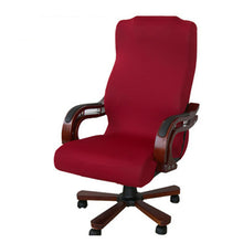 S/M/L Office Computer Chair Cover Side Zipper Design Arm Chair Cover Recouvre Chaise Stretch Rotating Lift Chair Cover