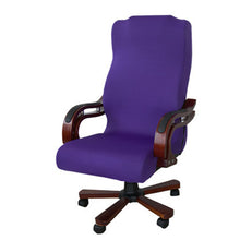 S/M/L Office Computer Chair Cover Side Zipper Design Arm Chair Cover Recouvre Chaise Stretch Rotating Lift Chair Cover