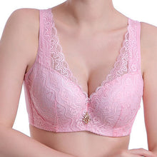 Push Up Full Coverage Thin Sexy Lace Gather Comfy Vest Bra CD Cup