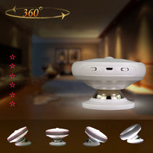 Loskii DX-004 360° Rotation Human Body Sensor LED Night Light Magnetic Holder USB Rechargeable Lamp
