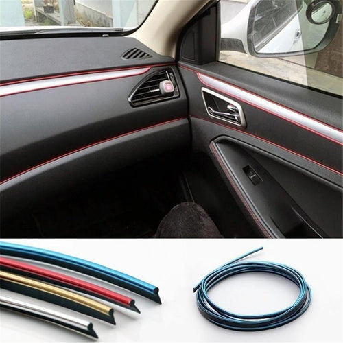 5M Adhesive Strips Flexible Wheel In Car Styling Auto Accessories for Car Interior Decoration Molding Door