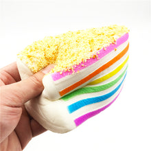 SquishyFun Jumbo Squishy Rainbow Shortcake Slow Rising Gift Decor Toy