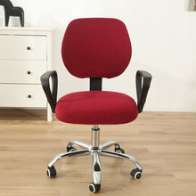 Swivel Computer Stretch Chair Covers Armchair Back Seat Decor Office Rotating Set