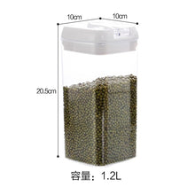 Kitchen Organizer Cereal Box Large Capacity Air-Tight Food Storage Container Kitchen Storage Pot for Dry Grain Milk Powder Sugar