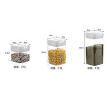 Kitchen Organizer Cereal Box Large Capacity Air-Tight Food Storage Container Kitchen Storage Pot for Dry Grain Milk Powder Sugar