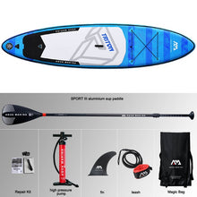 340*81*15cm inflatable surfboard TRITON 2019 stand up paddle board surfing AQUA MARINA water sport sup board ISUP surf board