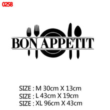 New Design Kitchen Ware Waterproof Wall Stickers For Kitchen Decoration Removable Wall Art Decal Kitchen Room Text Vinyl Mural