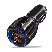 USB Car Charger 3.1A Fast Charging Mobile Phone Accessories For Samsung Huawei Xiaomi redmi note 8/9 pro USB-Car-Charger Adapter