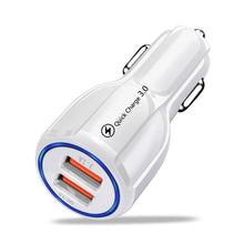 USB Car Charger 3.1A Fast Charging Mobile Phone Accessories For Samsung Huawei Xiaomi redmi note 8/9 pro USB-Car-Charger Adapter
