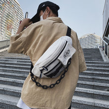 Large Capacity Waist Bag Canvas Fanny Pack For Men Women Belt Bag Multi-Functional Chest Bags Hip Hop Tooling Banana Waist Packs