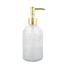 450ml Glass Liquid Soap Dispensers Transparent  Lotion Liquid Soap Bottle Portable Bathroom Kitchen Sink Accessories