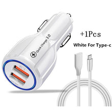 USB Car Charger 3.1A Fast Charging Mobile Phone Accessories For Samsung Huawei Xiaomi redmi note 8/9 pro USB-Car-Charger Adapter