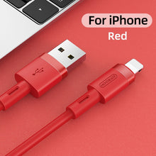 Charger For iPhone 11 Pro Max X XR XS 8 7 6 6s 5 5s iPad Cord for Charging Charger Cable Liquid Silicone Cable For iPhone Cable