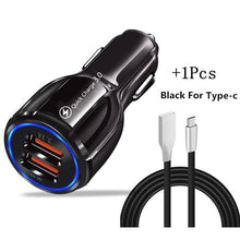 USB Car Charger 3.1A Fast Charging Mobile Phone Accessories For Samsung Huawei Xiaomi redmi note 8/9 pro USB-Car-Charger Adapter