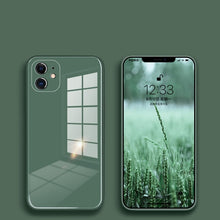 Liquid Glass Case For iPhone 11 Pro Max X XR XS Max 7 8 Plus Scratch-Resistant Anti-Fall Colorful Back Cover Protective Case