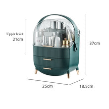 Cosmetic Storage Box Portable Large-capacity Dust-proof Lipstick Skin Care Products Dressing Table Home Finishing Desktop Rack