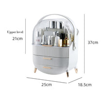 Cosmetic Storage Box Portable Large-capacity Dust-proof Lipstick Skin Care Products Dressing Table Home Finishing Desktop Rack