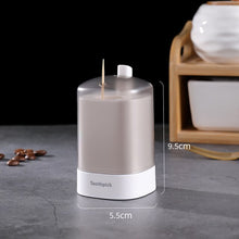 Automatic Toothpick Box Portable Transparent Pop-up Household Table Toothpick Container Storage Box Toothpick Dispenser