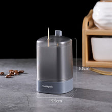 Automatic Toothpick Box Portable Transparent Pop-up Household Table Toothpick Container Storage Box Toothpick Dispenser