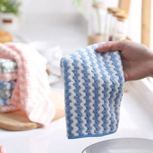 1pc Super Absorbent Microfiber Kitchen Dish Cloth High-efficiency Tableware Household Cleaning Towel Kichen Tools Gadgets Cosina