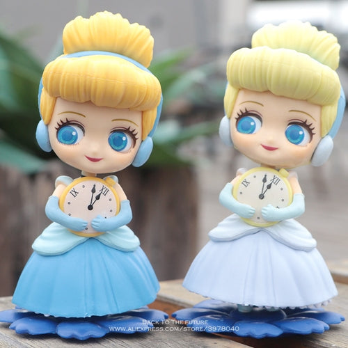 Disney Cinderella Princess 11cm Action Figure Model Anime Mini Decoration PVC Collection Figurine Toy model for children gift