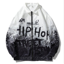 Men Streetwear Hip Hip Brand Jacket 3D Flame Printed Men's Clothes Casual Autumn Winter Outwear Coat Male Zipper Loose Jacket