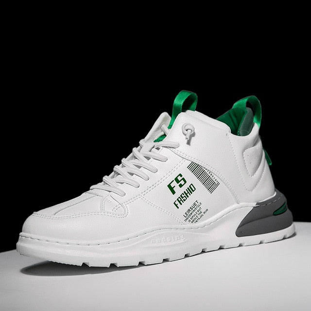 Trend High Top Men's Sneakers Outdoor Fitness sports shoes Breathable Comfortable Men Running Shoes Spring and Autumn Men Shoes