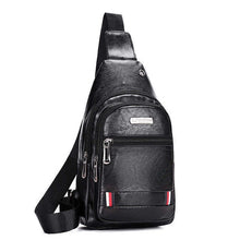 2020 Men's USB Charging Bag Men's Chest Bag for Custom PU PVC Shoulder Bag Diagonal Package Messenger Travel Bag Cross Body Bags